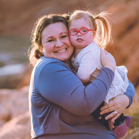 mom and daughter