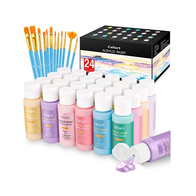 Pastel Acryllic Paint Set 