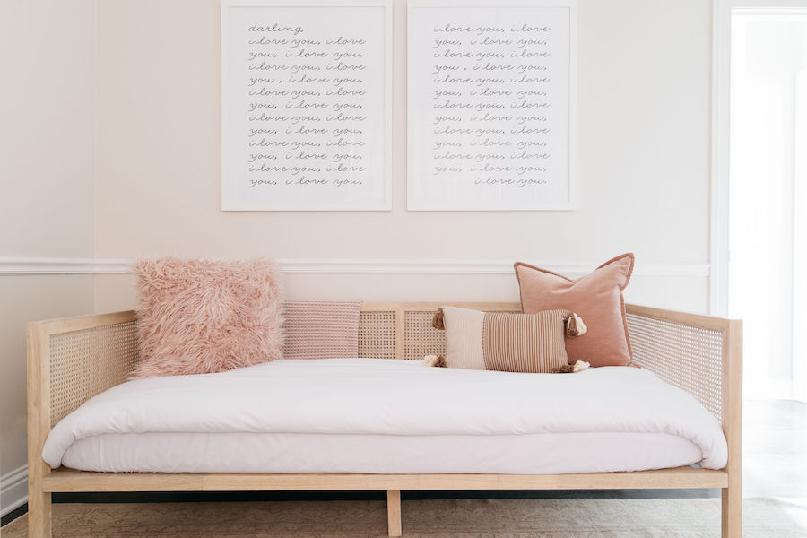 daybed in baby room