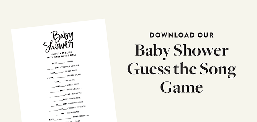 baby shower games