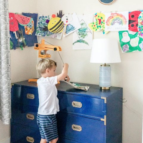 tips for preserving your kid's artwork