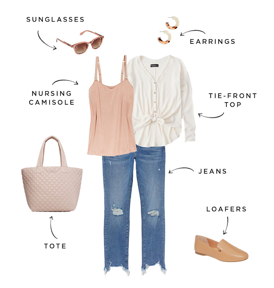 Nursing Friendly Outfit Ideas