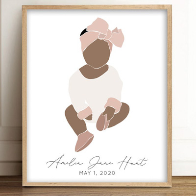 personalized gifts baby girl first birthday