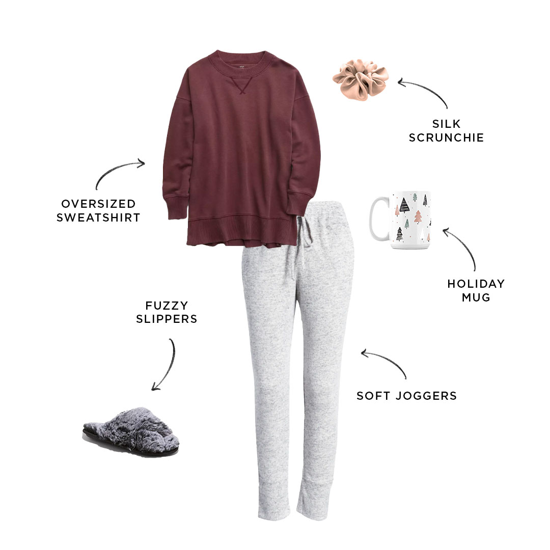 Cozy Winter Loungewear Outfits for Moms | The Everymom