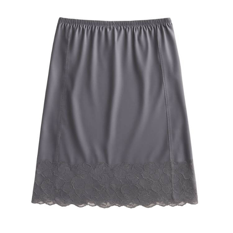 silk skirt for date