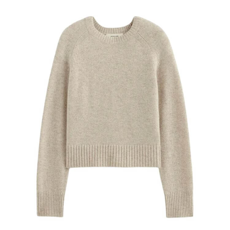 boxy cashmere sweater