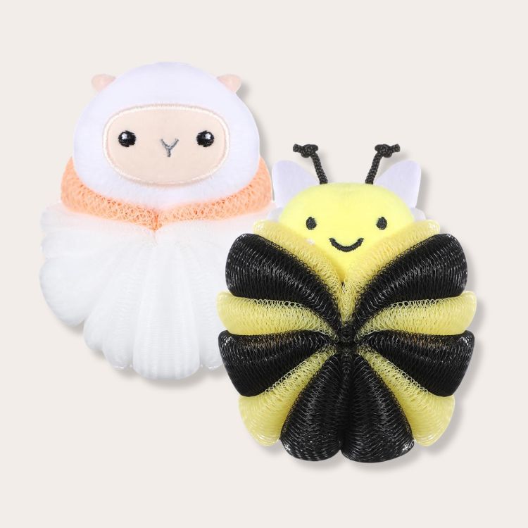 Cartoon Loofah Set