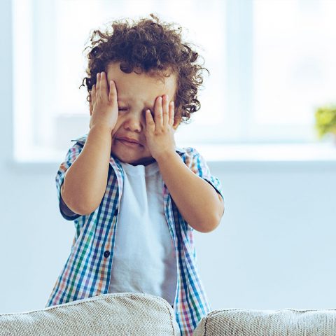 toddler raging