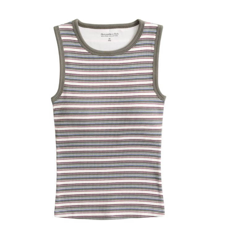 striped tank top for road trip