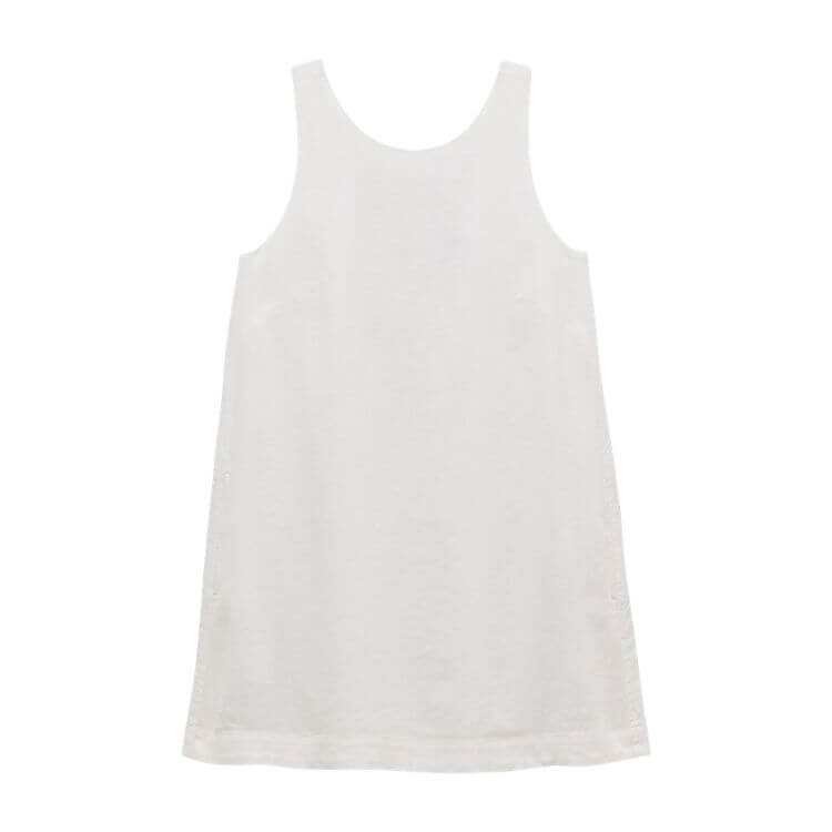 shift linen dress with pockets