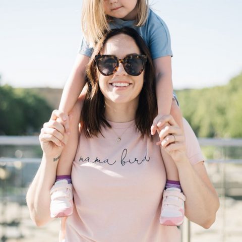 mom and daughter