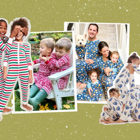 family holiday matching pajamas