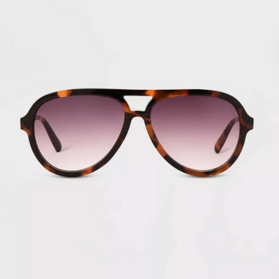 tortoise print sunglasses