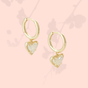 heart earrings