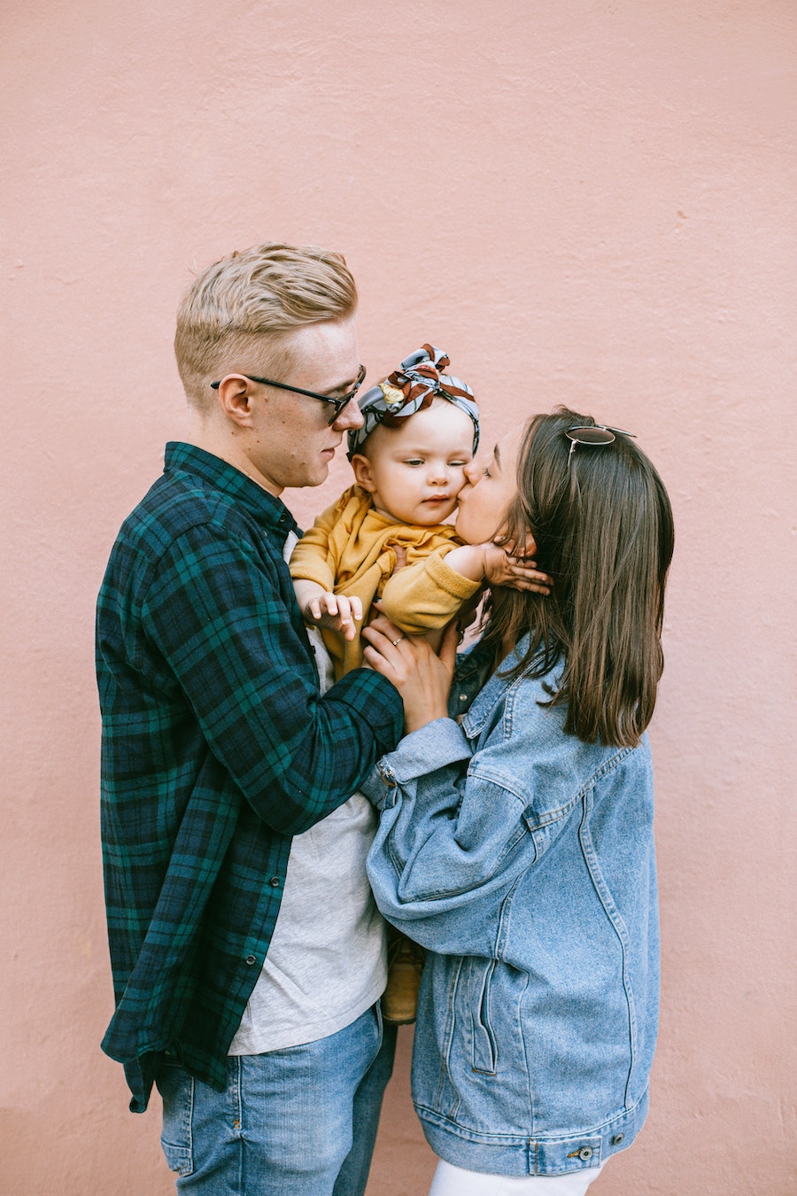 couple with baby