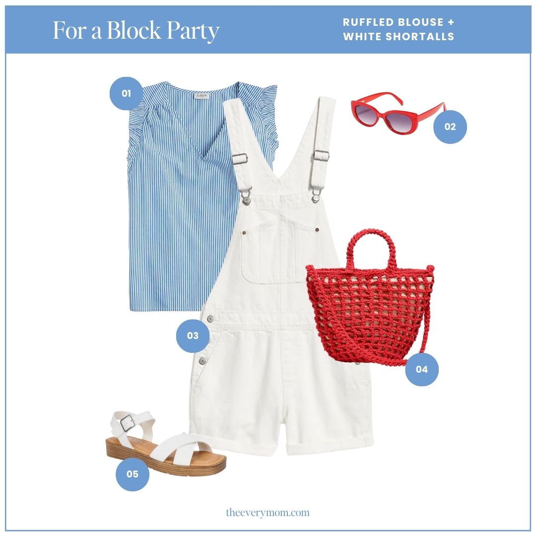 What They Wore: Fourth of July Style - momma in flip flops