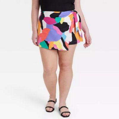 multi color skirt