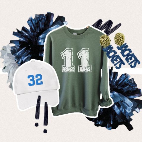 personalized school spirit wear