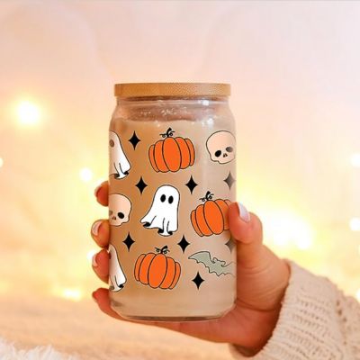 halloween coffee cup