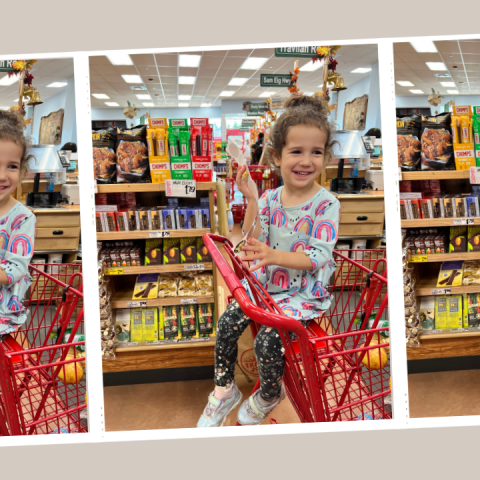 running errands with kids