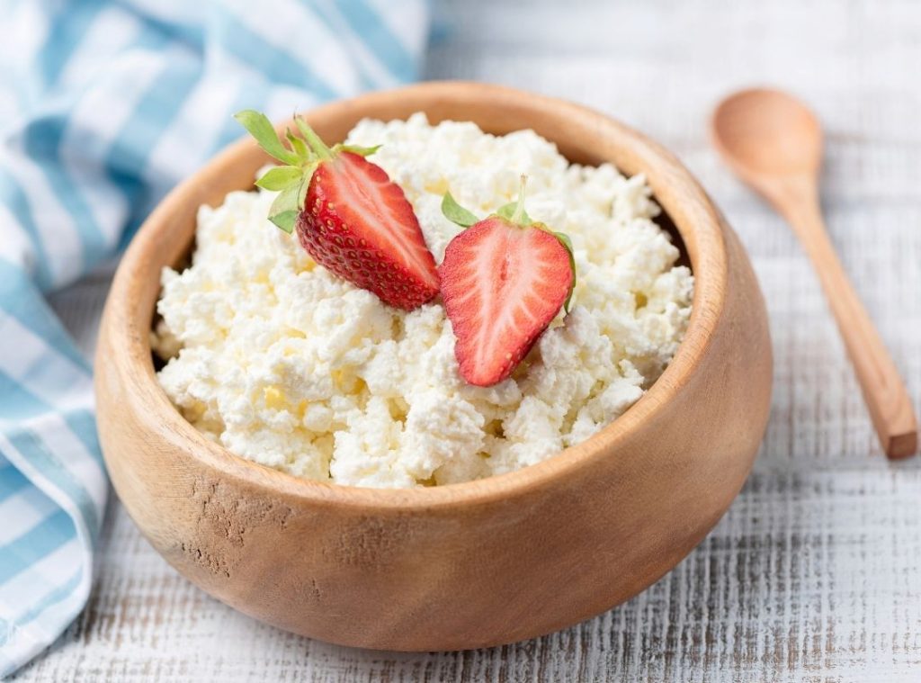 Cottage cheese protein