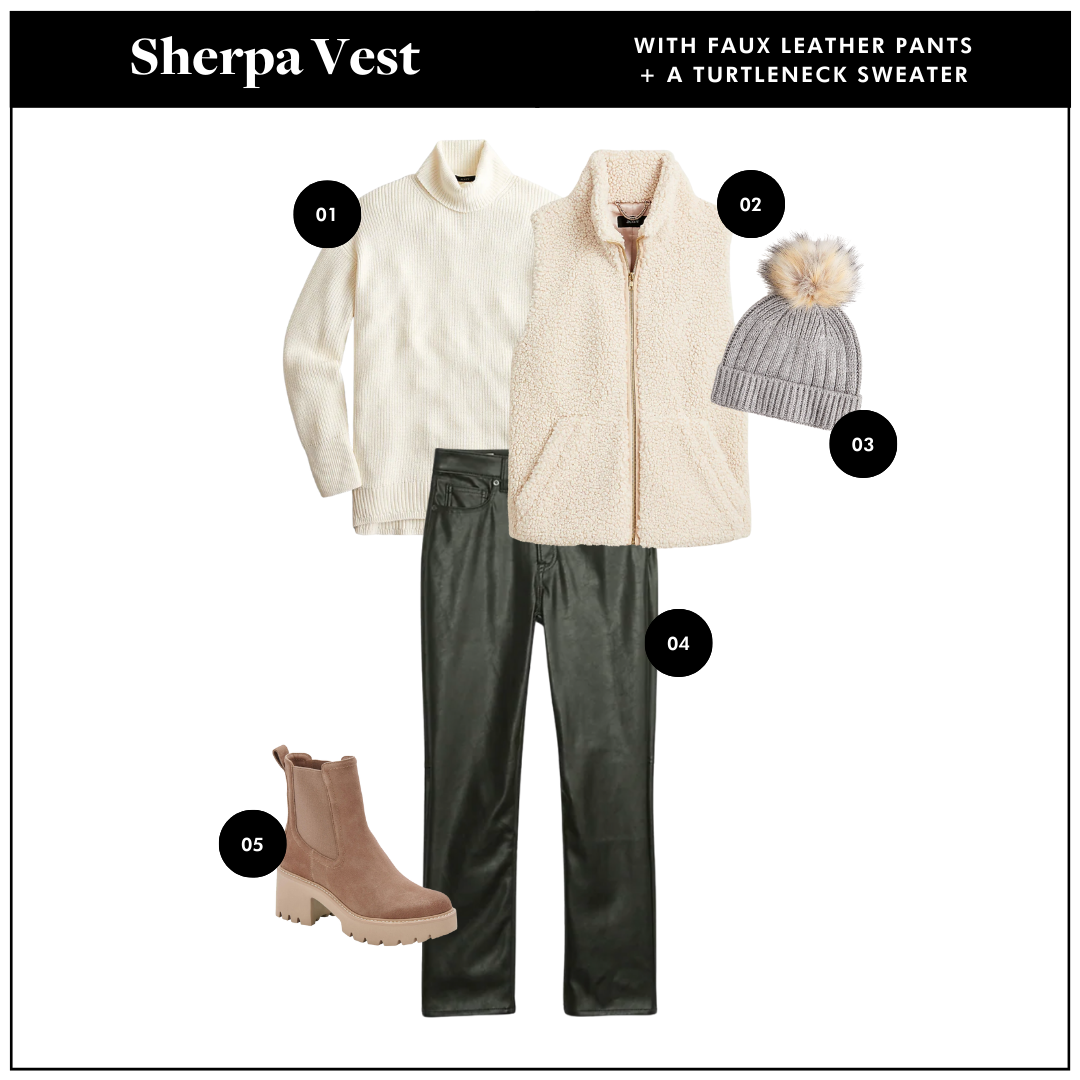 how to style vests this winter