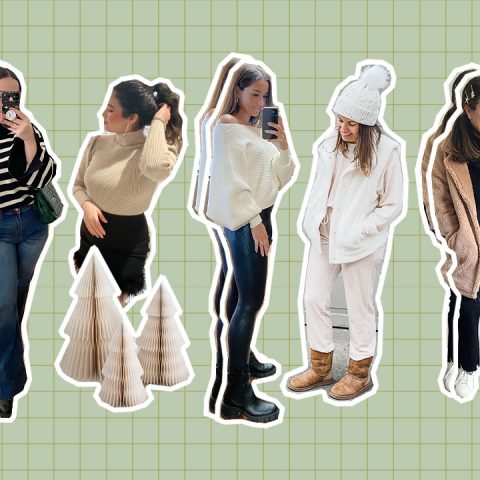 editor holiday outfits