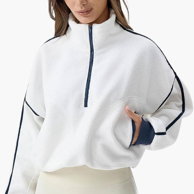 Half Zip Fleece Pullover