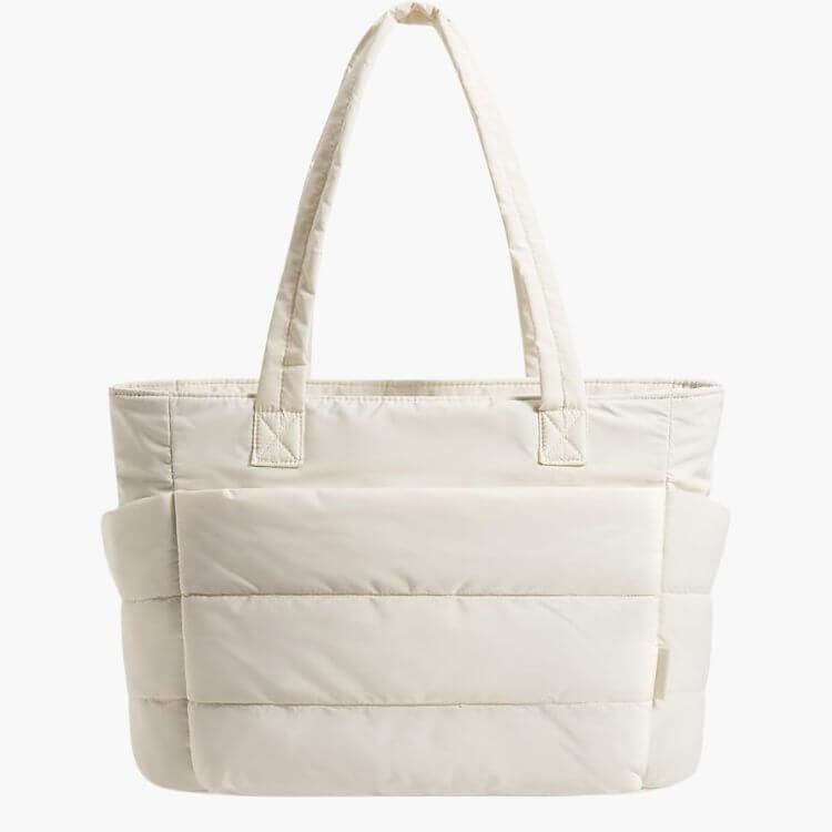 Lightweight Puffy Tote Bag