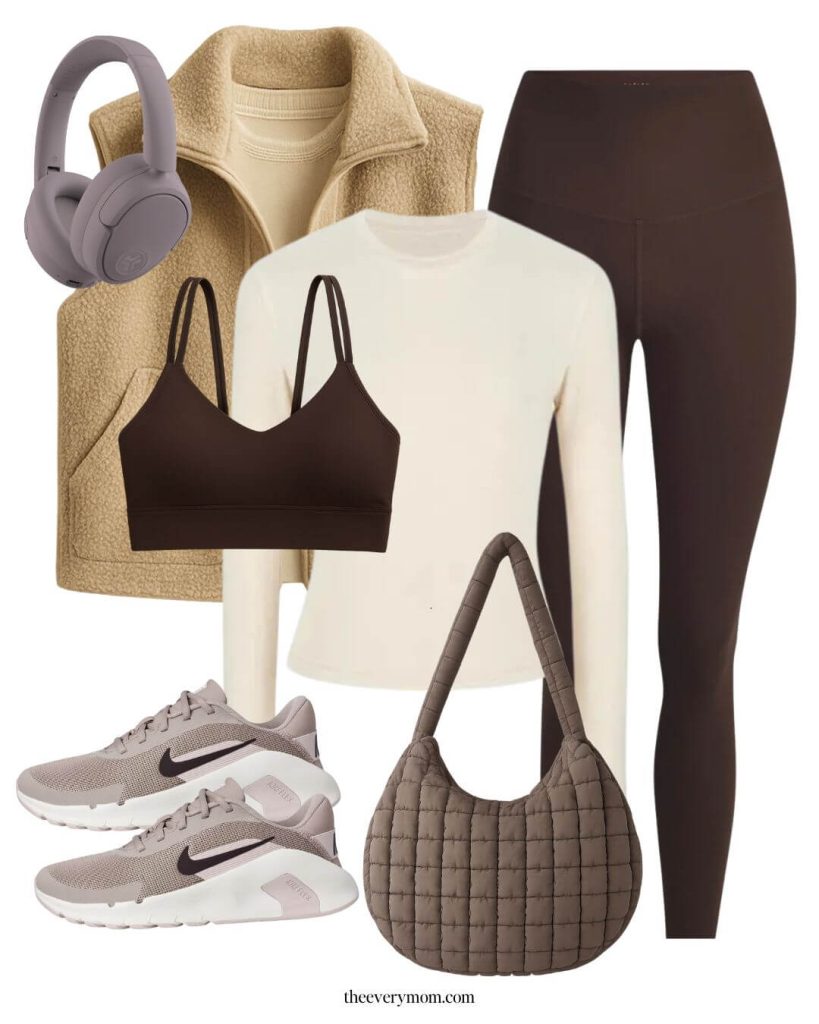 amazon workout outfit with leggings