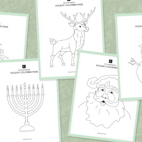 holiday coloring pages