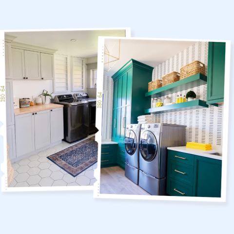 laundry room decor inspo