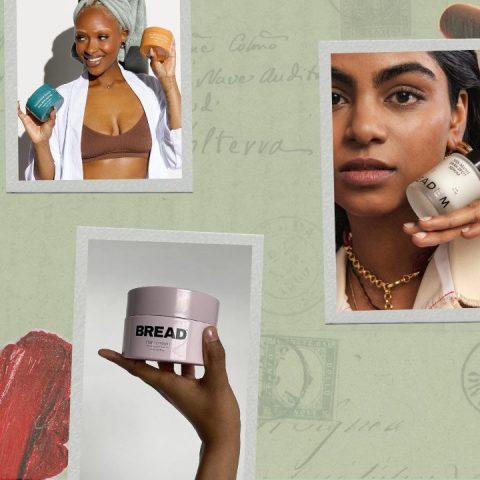 Black-owned beauty brands collage