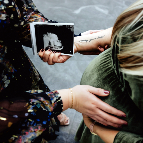 giving birth to my friend's baby