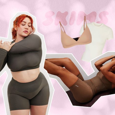 skims bra review purple