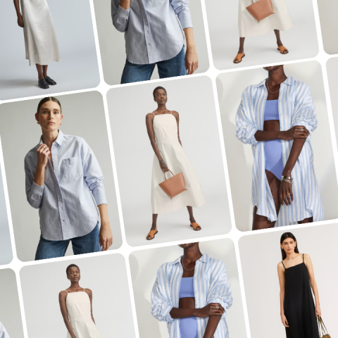 everlane collage