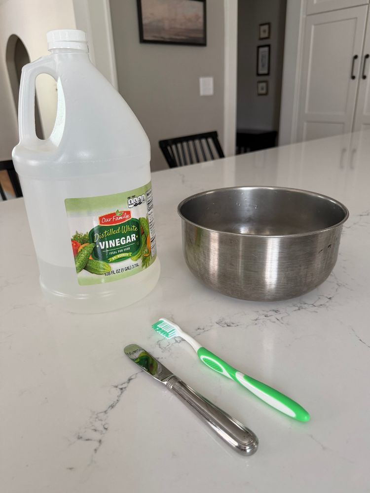 supplies to get slime out of clothes