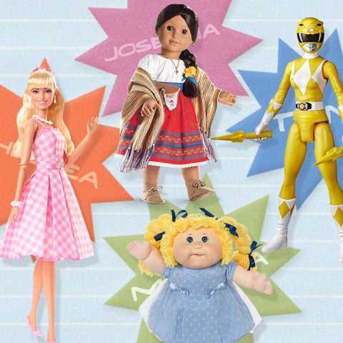 barbie, power ranger, cabbage patch kid and american girl doll