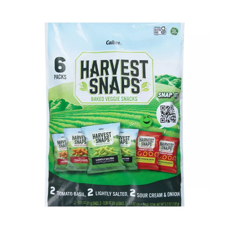 Baked Green Pea Snacks