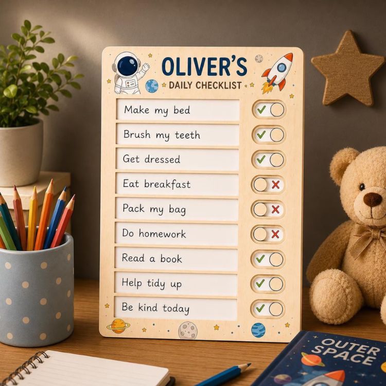 Kids' Morning Routine Chart