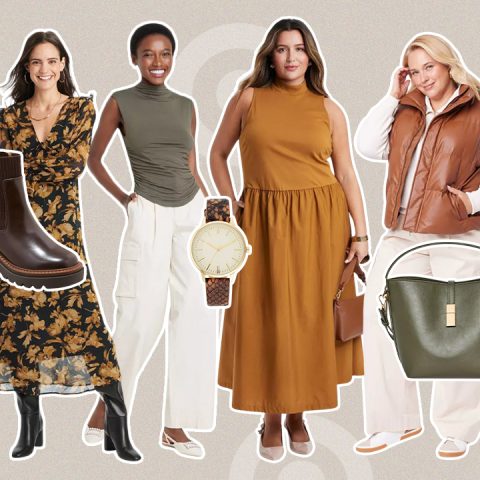 target fall fashion collage