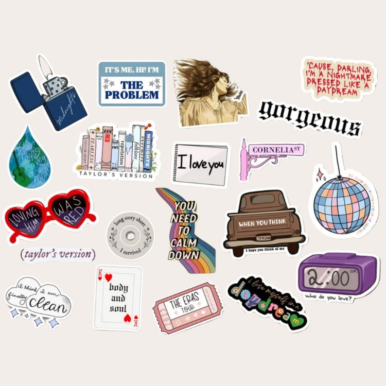 taylor swift sticker pack