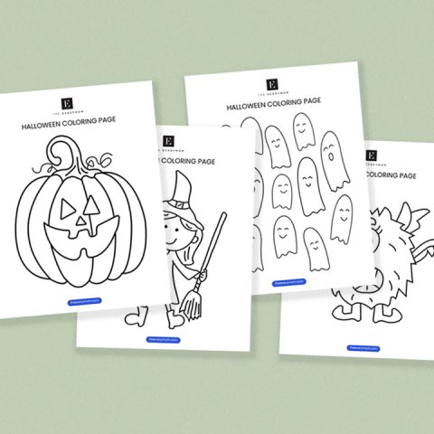 halloween coloring pages for kids