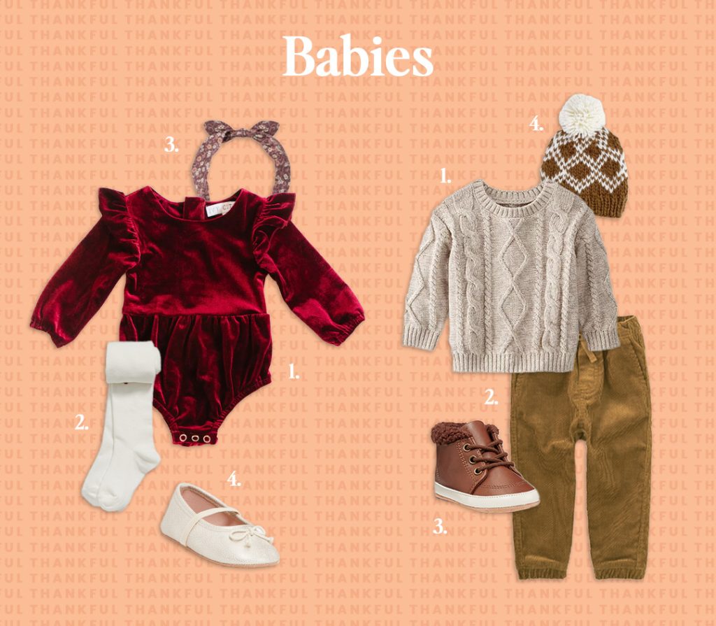 babies thanksgiving outfits