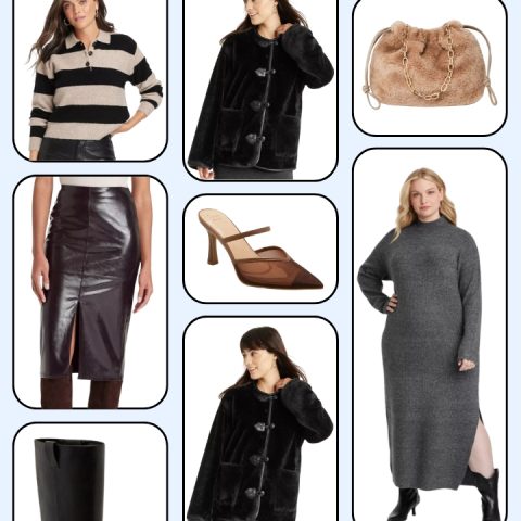 target winter fashion items