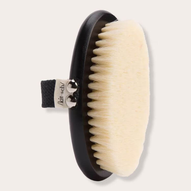 Exfoliating Dry Brush for Sensitive Skin