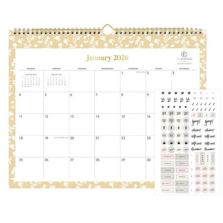 2026 Wall Calendar