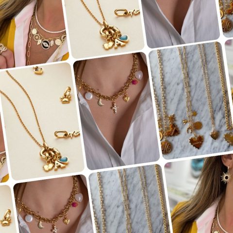 charm necklaces