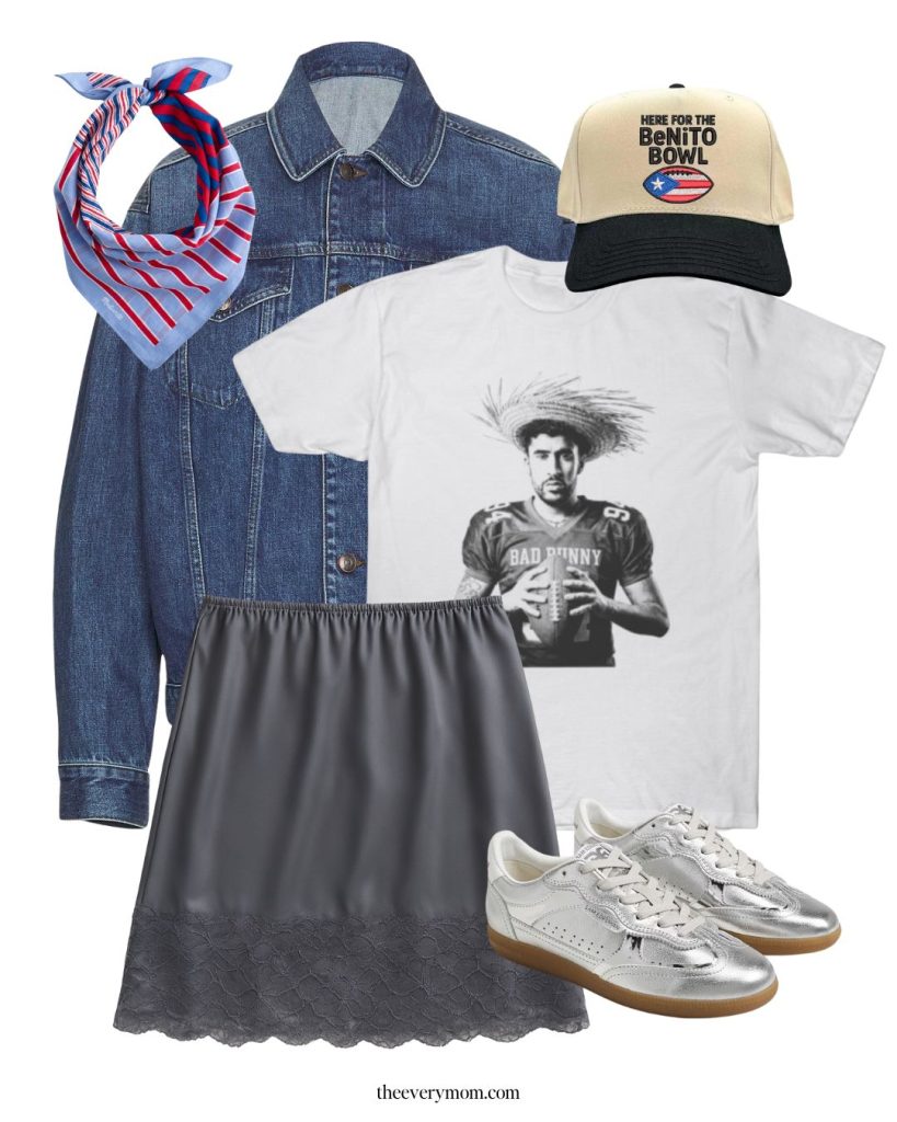 Bad bunny super bowl outfit idea