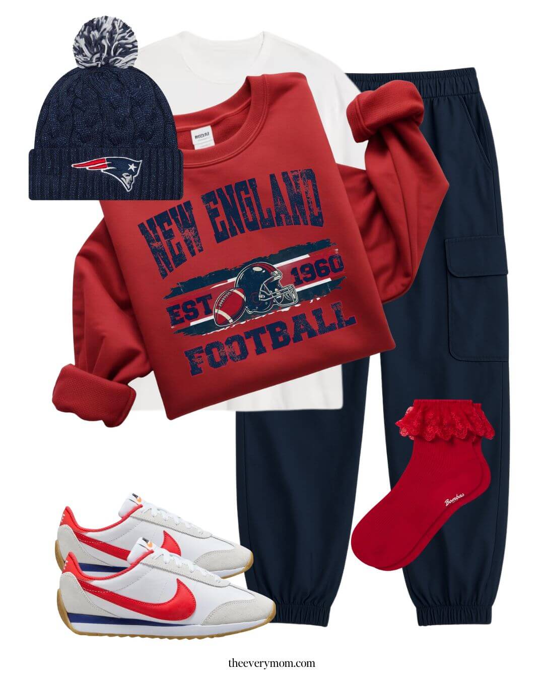 What to wear to the Super bowl as a mom and Patriots fan